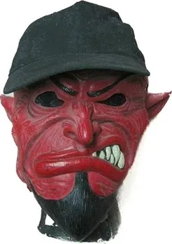 Karnevalová maska Ptákoviny CB Maska čert s čepicí