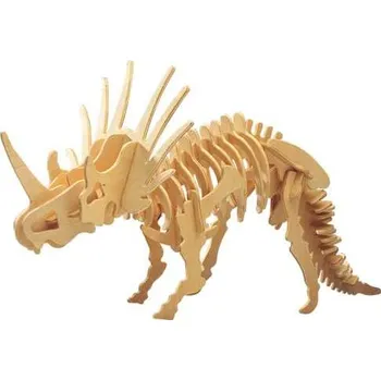 Dřevěná hračka Woodcraft Dřevěné 3D puzzle Styracosaurus