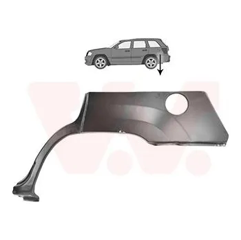 Příslušenství karosérie Boční stěna VAN WEZEL 2117147