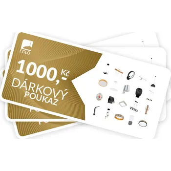 Tělový krém Dárkový poukaz EGLO 1000