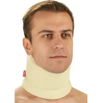 Handicap Krční límec měkký 032A—Velikost 4, světlý, výška 7 cm