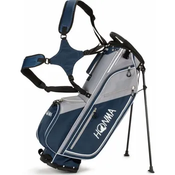 Golfový bag HONMA bag stand Lightweight Mid - Navy/Grey (tmavě modro/šedý)