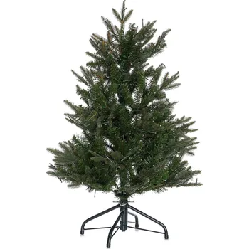 Vánoční stromek QVC Deluxe 3D vánoční stromek s multiLED osvětlením jedle zelená