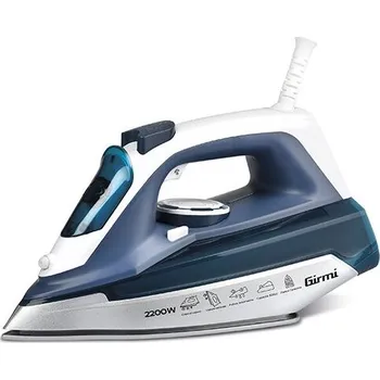 Žehlička Žehlička Girmi, ST6100, napařovací, kapacita 300 ml, keramická žehlící plocha, termostat, 2200 W