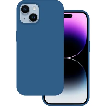 Pouzdro na mobilní telefon Tel Protect Silicone Premium pro Iphone 15 Plus navy
