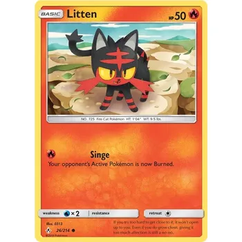 Karetní hra Litten 026/214 - Unbroken Bonds Typ karty: Non-Holo