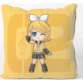 Povlečení Povlečení na polštář - Hatsune Miku: Kagamine Rin (50 x 50 cm)
