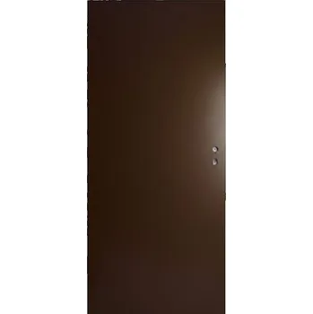 Interiérové dveře Hörmann Dveře ZK s polystyrenovou výplní 800/1970 RAL 8028 hnědá, pravé