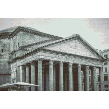 Diamantové malování Diamantové malování - Pantheon 2 Velikost: 40x60cm, Rámování: Pouze srolované plátno, Diamanty: Čtvercové