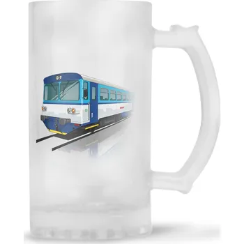 Sklenice Korbel 810 – modrá