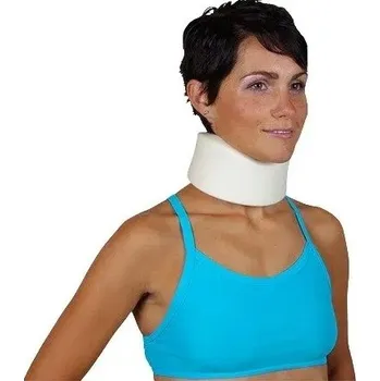 Ortika krční límec fixační nízký OR 20B/I - S—Krční límec anatomicky tvarovaný s bavlněným úpletem nižší