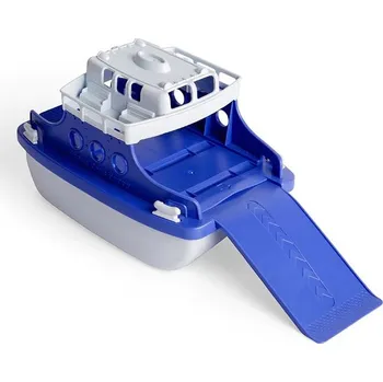 Hračka na písek Green Toys Trajekt - šedá vrchní paluba OceanBound