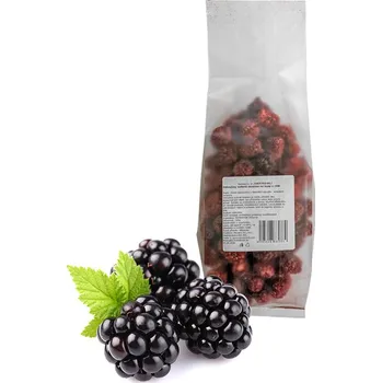Sušené ovoce Ostružiny sušené mrazem na kusy a celé 100 g/sáček