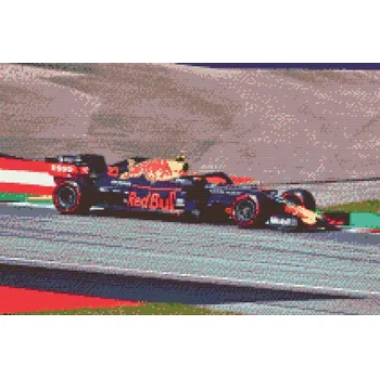Diamantové malování Diamantové malování - Formula F1 Velikost: 40x60cm, Rámování: Pouze srolované plátno, Diamanty: Čtvercové