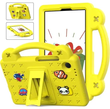 Pouzdro na tablet VSECHNONAMOBIL 66378 FANY Dětský kryt na tablet pro Samsung Galaxy Tab A9 žlutý