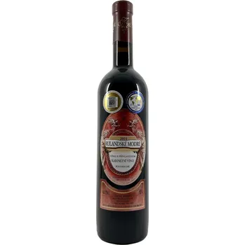 Víno Rulandské modré 2021, polosuché, kabinetní, Krist, 0,75 l