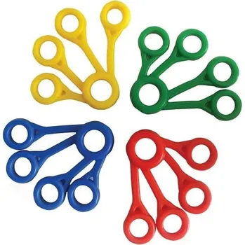 Posilovač prstů Qmed Posilovač prstů zelená - střední zátěž