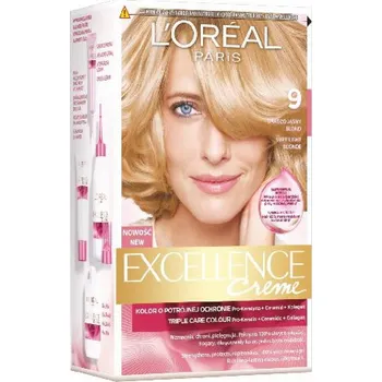 Barva na vlasy L Oreal Paris Excellence Creme Coloring cream 9 velmi světlá blond