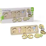 Classic World Dřevěná vkládačka klíče a…