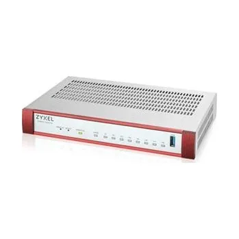 Firewall Zyxel USG FLEX 100H Series, 8 Gigabit user-definable ports, 1*USB with 1 YR Entry Defense Pack