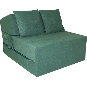 Křeslo FIMEX Křeslo SUPER Comfort 70x200x15 Tmavě zelená