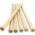 Madrid Papel Dřevěné tyčky kulaté 1,5 x 30 cm přírodní 6 ks