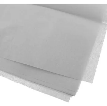 Balící papír Paper Design Balící papír hedvábný tenký světle šedý 65x50cm 10ks