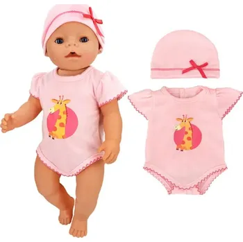 Doplněk pro panenku Čína Krásné sady oblečení pro panenky o velikosti 40 cm Varianta: A14 set žirafa