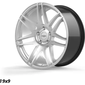 Alu kolo STROM STR3 disk 22x12 5x120 74.1 ET35, Quartz Silver