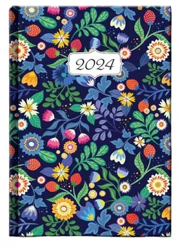 Diář SPEKTRUM GRAFIK Flowers A5 denní 2024