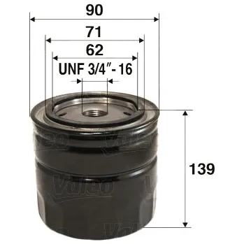 Olejový filtr Olejový filtr VALEO 586043