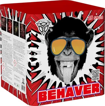 Zábavní pyrotechnika BEHAVER (25 RAN/50mm) - 1min.