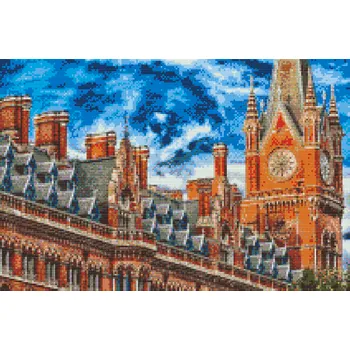 Diamantové malování Diamantové malování - Big Ben Velikost: 40x60cm, Rámování: Pouze srolované plátno, Diamanty: Kulaté