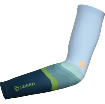 Cyklistické návleky SWAM Cyklistické návleky na ruce HILLS zateplené Barva: Zelená, Velikost: L