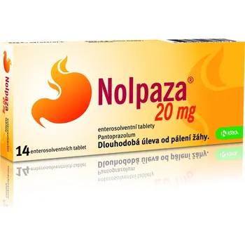 Lék proti pálení žáhy Nolpaza 20mg 14 tbl.ent
