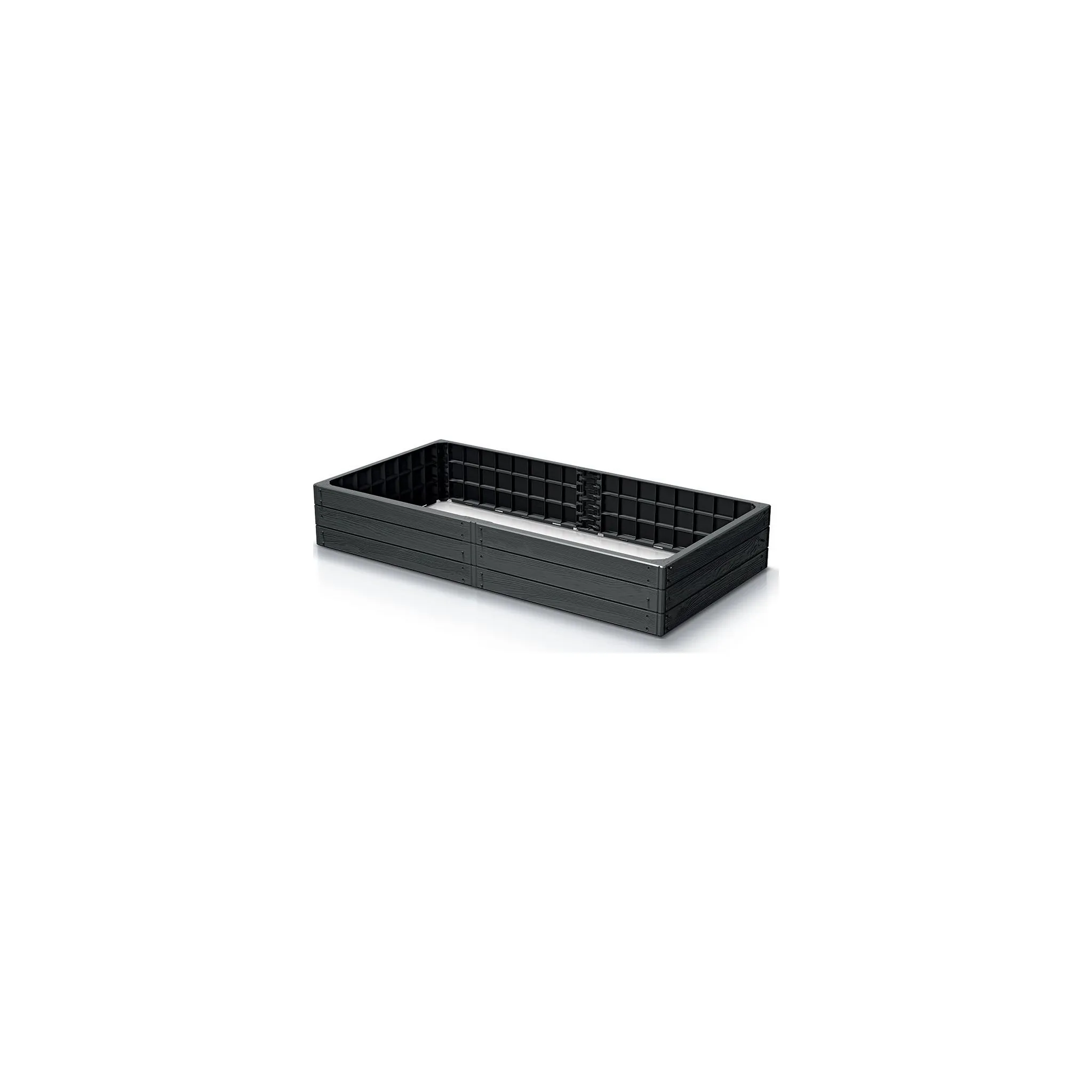 Fotografie 1 - Vyvýšený záhon Prosperplast Base Woody IBWR-S433 149,2 x 75,6 x 25 cm