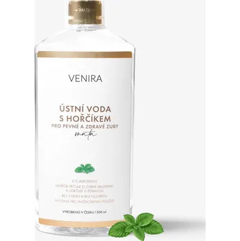 Ústní voda VENIRA ústní voda s magnesiem pro pevné a zdravé zuby, máta, 500 ml