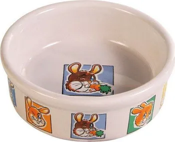 miska pro malé zvíře Trixie Porcelánová miska králík 11 cm/300 ml