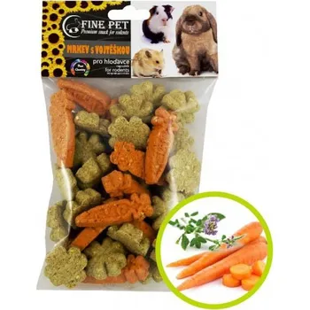 FINE PET Mrkev s vojtěškou 120 g