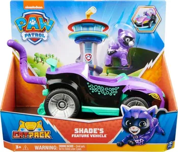 Spin Master Paw Patrol Cat Pack vozidlo s figurkou Shade