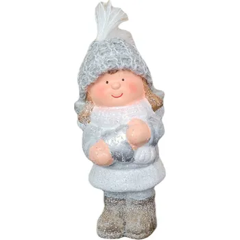 Vánoční dekorace Holčička se srdcem