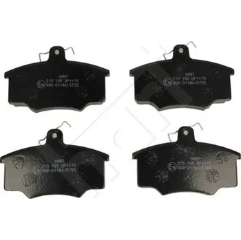 Brzdová destička Sada brzdových destiček, kotoučová brzda HART 215 195