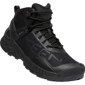 Pánská treková obuv Pánské boty Keen Nxis Evo Mid WP Men triple black 9UK