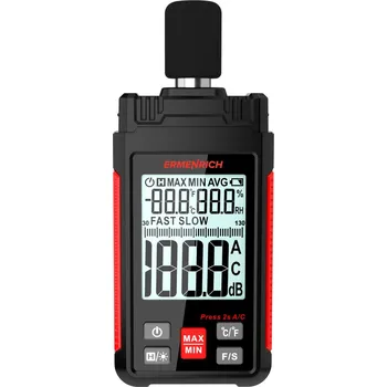 Měřící laser Digitální měřič hladiny zvuku Ermenrich Seek DS20
