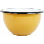 Novomoskovskaya posuda Smaltovaná miska ø 11 cm - 0.35 l hořčicová