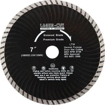 Řezný kotouč PowerPlus L00129 - Diamantový kotouč celoobvodový 180 x 22,23 x 7mm LTW