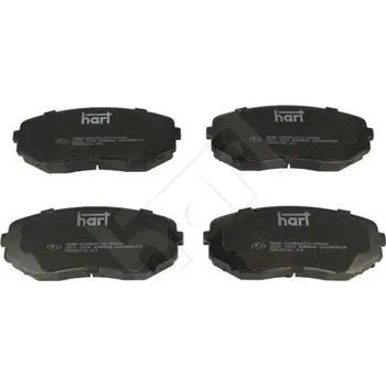 Brzdová destička Sada brzdových destiček, kotoučová brzda HART 253 769
