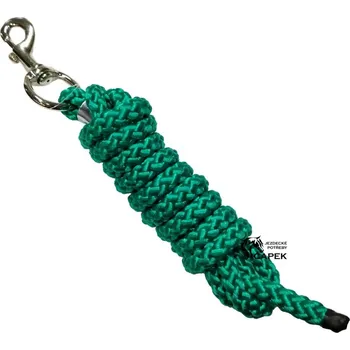 Vybavení pro koně Vodítko Kentaur -PLETENÉ- - Žlutá