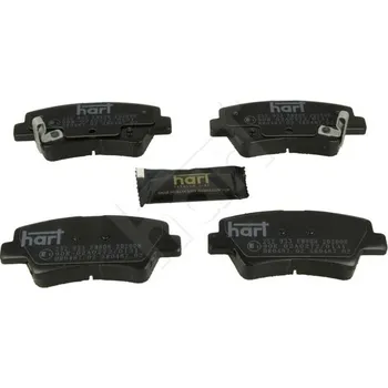 Brzdová destička Sada brzdových destiček, kotoučová brzda HART 252 933