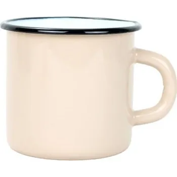 Novomoskovskaya posuda Smaltovaný hrnek ø 7 cm - 0.25 l starorůžový